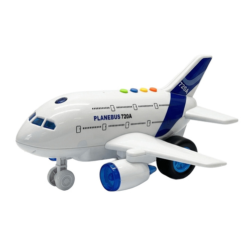 Samolot Service Z Efektami Aviation Biały Interaktywny Zabawka Dla Dzieci