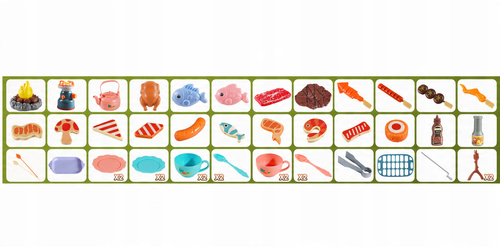 Zestaw Na Wyprawę Obozową Zestaw Z Akcesoriami i Ogniskiem Dla Dzieci