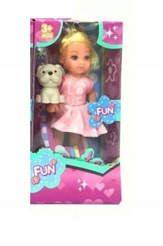 Lalka Kelly Laleczki Z Pieskiem W Kolorowych Strojach Do Zabawy