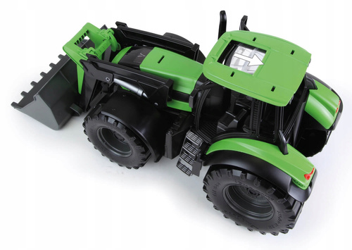 Lena Traktor Auto Dla Dzieci Traktor Z Przyczepką 76 Cm Zielona Zabawka