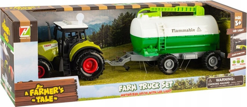 TRAKTOR TALE CYSTERNA ZE ŚWIATŁEM I DŹWIĘKIEM FLAMMABLE KARTON OTWARTY PAK 36/18