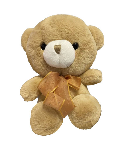 PLUSZ MIŚ Z KOKARDKĄ , pak-240, 30cm