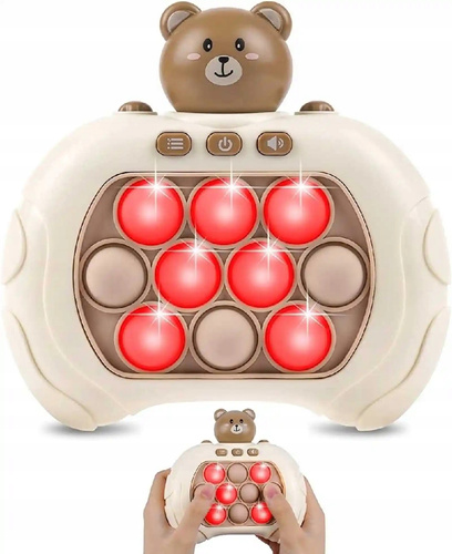 Gra Zręcznościowa Pop It Antystresowa Miś