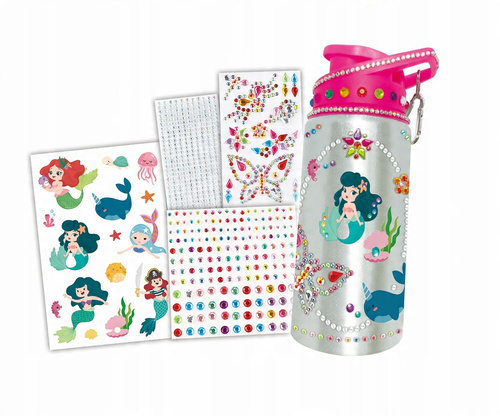 Bidon Butelka Zestaw Kreatywny Do Malowania Diamentowymi Zdobieniami 500 Ml