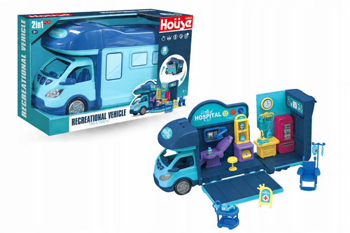 Auto Camper Mobilny Szpital Gabinet Przychodnia Lekarz Z Światłem Dźwiękiem