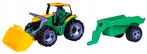 Traktor Ciągnik Spychacz Przyczepa Lena Maxi 110Cm