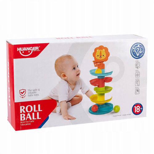 Wieża Z Piłeczkami Zjeżdżalnia Kuleczkowa Piłeczki Lew Dla Maluchów