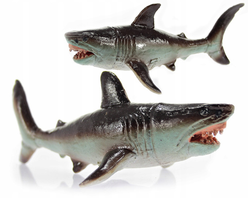 Rekin Żarłacz Biały 18 Cm Długości Ręcznie Malowane