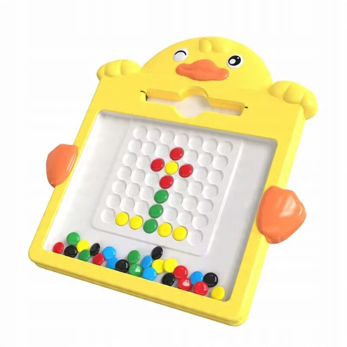 Magnetyczna Tablica Mozaika Kaczuszka Układanka Montessori Dla Dzieci