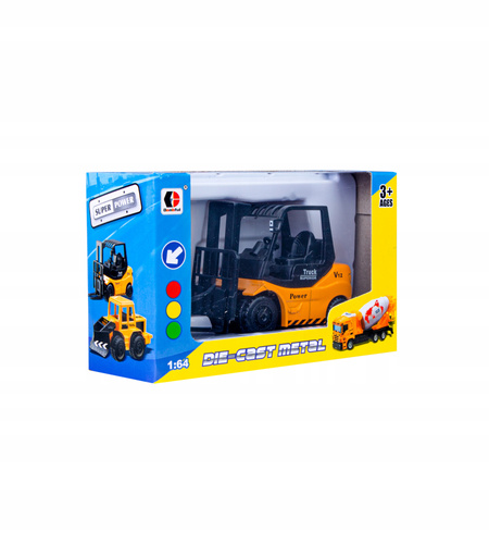 NORIMPEX WÓZEK WIDŁOWY WIDLAK PODNOŚNIK DIE CAST MASZYNA ZABAWKA DLA DZIECI