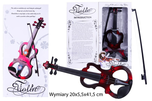 SKRZYPCE ELEKTR. GRAJĄCE PO DOTYKU SMYCZKIEM KARTON ZAMYKANYPAK PAK 24/48
Wymiary 20x5,5x41,5 cm
Waga 0,463 kg