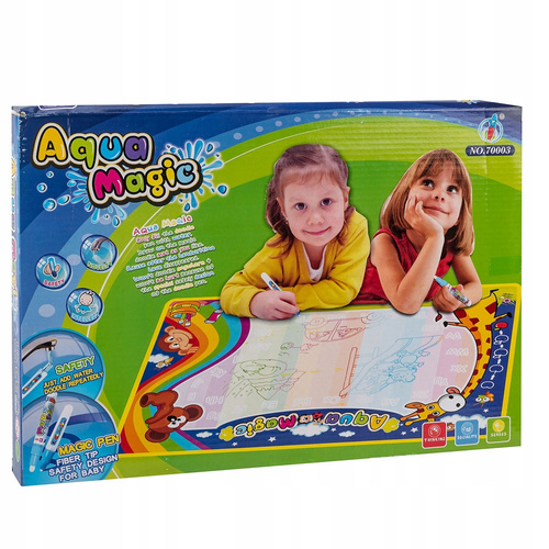 Mata Wodna do Malowania Wodą 100x80 cm + pisak