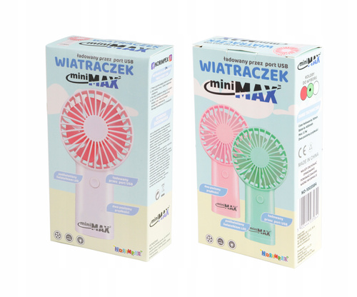 WIATRACZEK, WENTYLATOR MINI USB