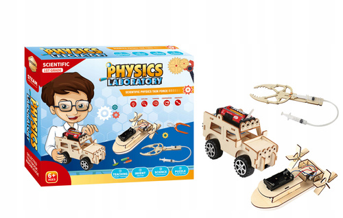 Zestaw Małego Naukowca Pracownia Naukowa Dla Dzieci Zestaw Łódź Jeep