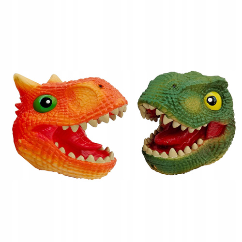 Gumowa Pacynka Na Rękę Dinozaur Wydający Dźwięki Zabawka Dla Dzieci T Rex