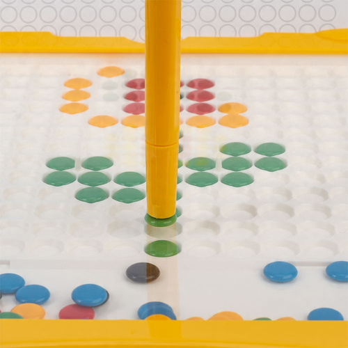 Magnetyczna Tablica Mozaika Układanka Kreatywna Dla Dzieci - 10 Szablonów