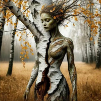 Diamentowa Mozaika Nimfa W Lesie 30x40 Cm Kreatywne Diamenty