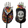 Ręka Kościotrupa Halloween Łapka z Workiem na Cukierki Słodycze 53 cm Biała