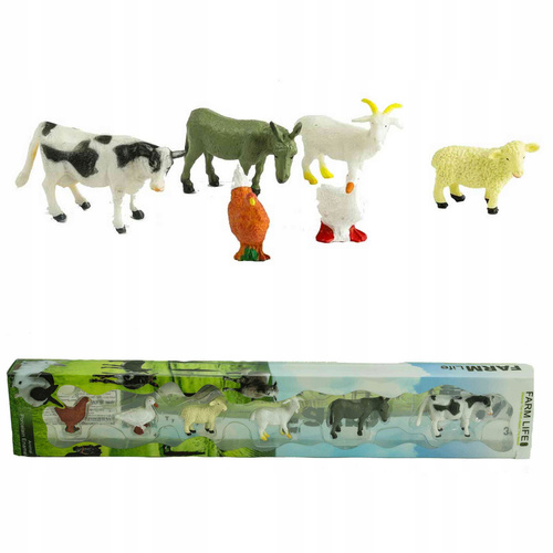 Zwierzęta Domowe Figurki 6 Szt
