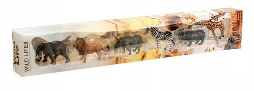 Zwierzęta Dzikie Figurki 6 Szt