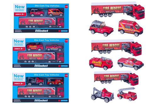 ZESTAW AUT STRAŻACKICH*3 METAL KARTON NIEBIESKI pak 120/60
Wymiary 24x13,5x4 cm
Waga 0,190 kg