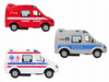 Samochód Pojazd Autko Dla Dzieci Van Policja Policyjny Karetka Straż