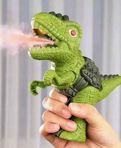 Figurka Dinozaura Ziejąca Parą Wodną Realistyczne Z Dźwiękiem Dyfuzor