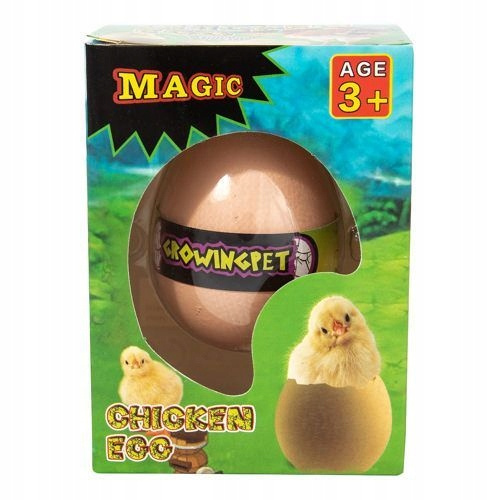 Kurczak Rosnący W Jajku Kurczaczek Kura Rosnąca Zabawka Dla Dzieci