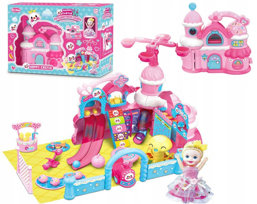 Plac Zabaw Dla Lalek Wyposażenie+Lalka+Pudełko