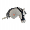 Pluszowa Głowa Konia Na Kiju Z Dźwiękiem Hobby Horsing Zabawka Z Grzywą