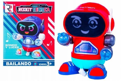 Tańczący Robot Wesoły Robot Dance Efekty Świetlne