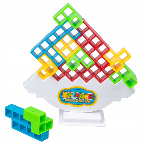 Gra Układanika Logiczna Rozwijająca Balansujące Klocki Tetris