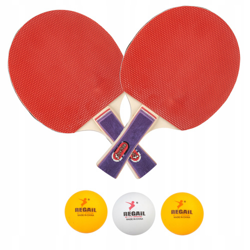 ZESTAW PALETKI RAKIETKI PING PONG TENIS STOŁOWY + PIŁKI