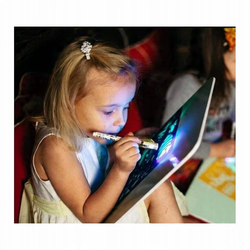 Tablica Podswietlana Z Magicznym Pisakiem Kreatywna Zabawa Dla Dziecka