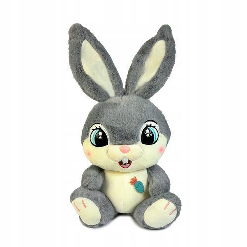 ZAJĄCZEK KRÓLICZEK MASKOTKA PLUSZAK Z USZTYWNIONYMI USZAMI