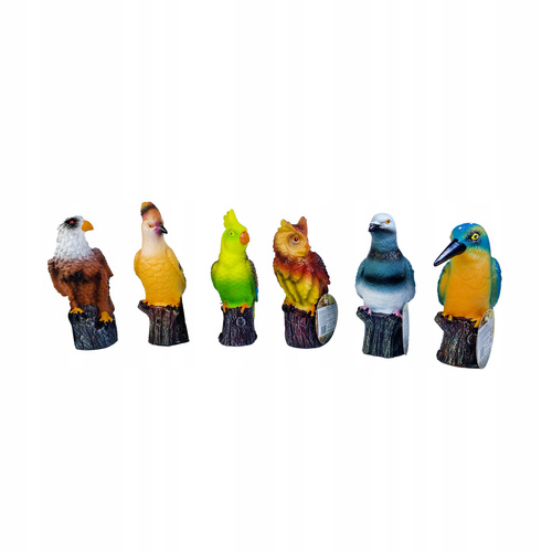 Figurka Z Dźwiękiem Ptaka - Różne Wzory - 18 Cm