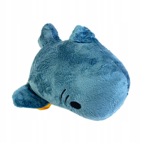 PLUSZOWY PLUSZ UROCZY KOTEK W STROJU REKINA MASKOTA PLUSZAK 20 cm