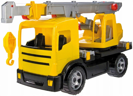 Duży Dzwig Lena Auto Budowlane Wielki Dźwig Jeździk 115 Cm Do 100 Kg