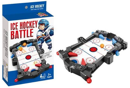 GRA FLIPER MINI HOCKEY BATTLE, pak 192, 
zręcznościowa gra dla dwóch osób, 
wiek 3+, 
wymiary opakowania: 19 x 13,5 x 2,5 cm