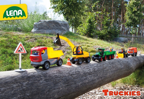 Wywrotka Autko Lena Trucks 26 Cm Zabawka Wytrzymała