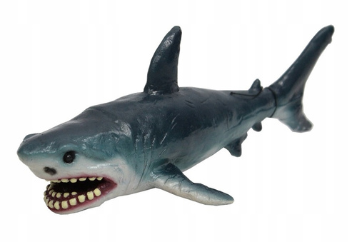 Rekin Żarłacz Biały 18 Cm Długości Ręcznie Malowane