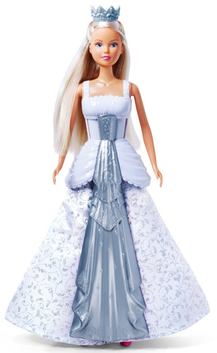 Lalka Steffi Magiczny Ślub W Koronie Ruchomej Zmieniająca Suknie