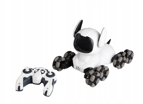 Pies Robot Na Gąsienicach Zdalnie Sterowany Z Akumulatorem