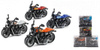 Motor Model Harley Metalowy W Opakowaniu Figurka Motocyklu Skala 1:36