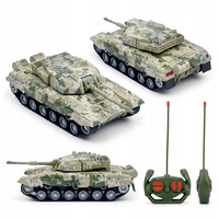 Czołg Zdalnie Sterowany Na Pilota Żołnierz War Tank Kolor Kamuflażu