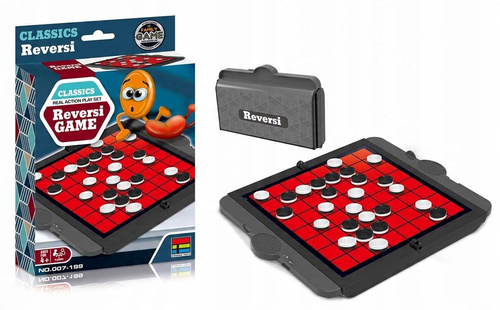 Gra Podróżna Reversi w Walizce - Idealna na Każdą Podróż Norimpex