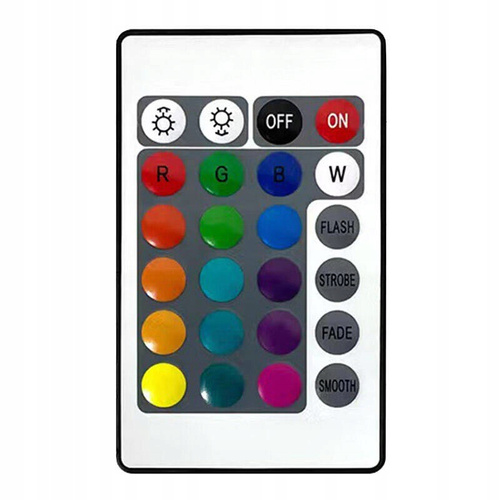 Kryształowa Lampka Nocna Ochrona Domu POWYSTAWOWA Kolory RGB Z Pilotem