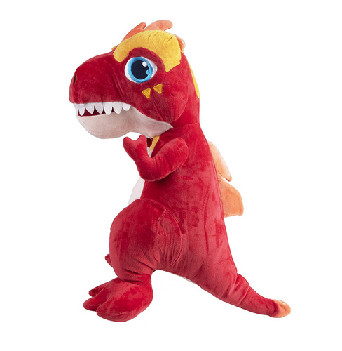 PLUSZ DINOZAUR REX Z ZĘBAMI CZERWONY 45 CM /*2 WOREK pak 100
Wymiary : 31cm x 46cm
