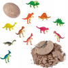 Skamielina Jajo Dinozaura Z Figurką Dinozaura Narzędzia Do Wydobycia