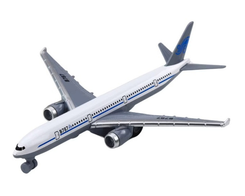 Samolot Pasażerski Model Samolotu CRJ-200 Q400 B787 Napęd Pull Back 19 Cm